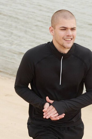 Tombo TL562 - Langarm 1/4 Reißverschlussberge