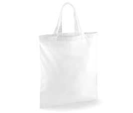 Westford mill W101S - Durable Cotton Shopping Bag with Short Handles