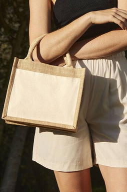 petit sac toile de jute