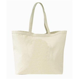 Q-Tees Q1200 - Spacious Heavy Canvas Tote with Velcro Closure