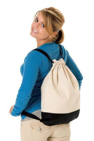 Q-Tees Q125700 - Canvas Sport BackPack