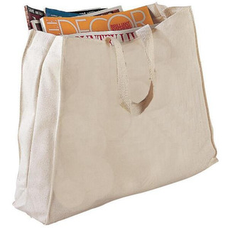 Q-Tees Q750 - Canvas Gusset Tote Bag