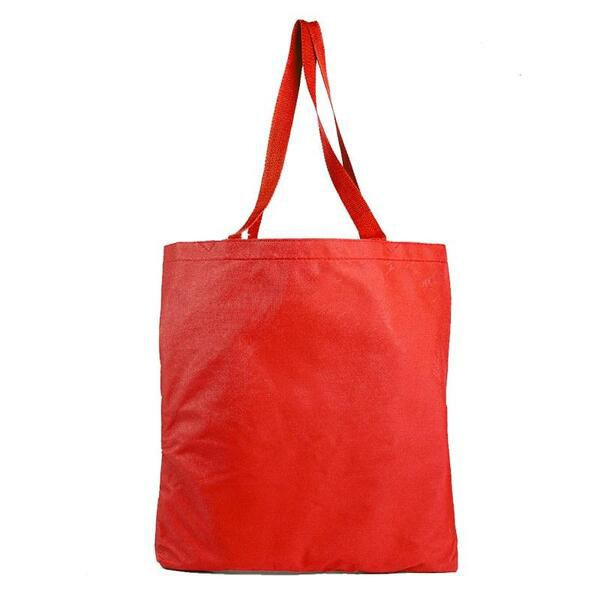 Q-Tees Q91284 - Durable Everyday Polyester Tote Bag