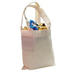 Q-Tees QTBM - Compact Cotton Everyday Tote Bag