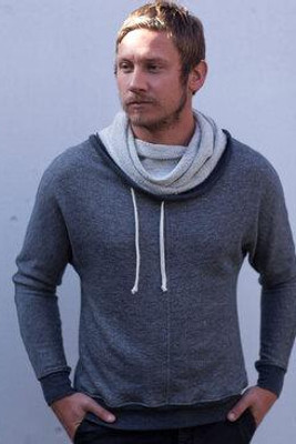 US Blanks US0897 - Adult French Terry Snorkel Fleece Pullover