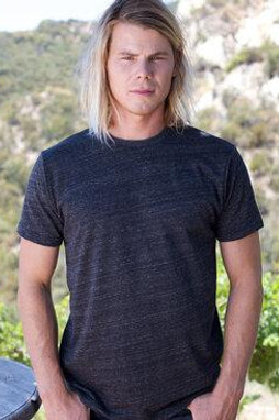 US Blanks US2229 - Mens Short Sleeve Tri-Blend Crew Neck