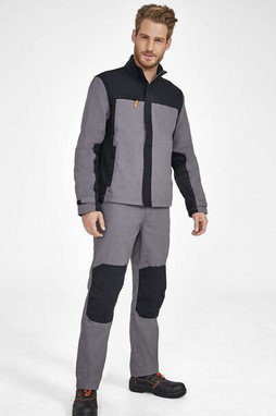 SOLS 01560 - METAL PRO Pantalone Uomo Bicolore Da Lavoro