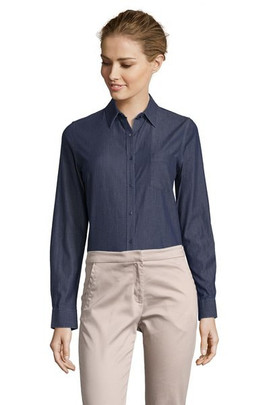 SOL'S 02101 - BARRY WOMEN дънкова риза