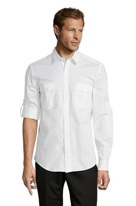 SOL'S 02763 - Classic Cotton Men's Shirt with Chest Pockets