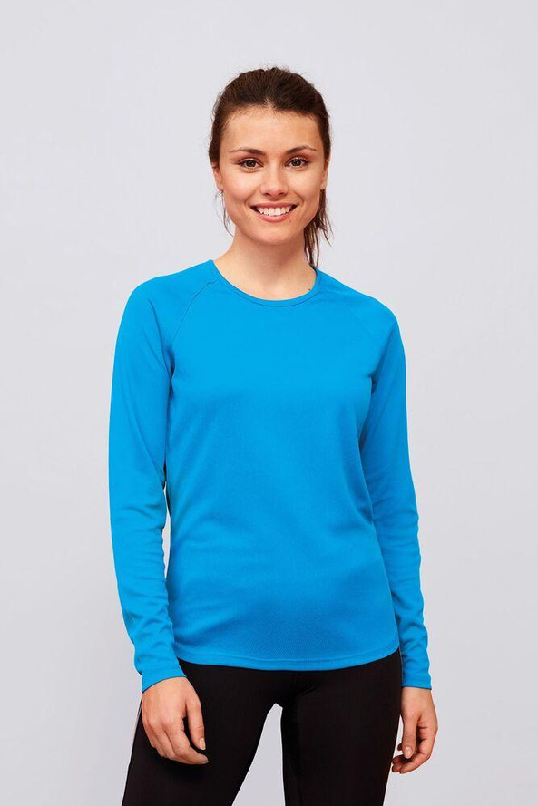 SOL'S 02072 - Sporty Lsl Women Long Sleeve Sports T Shirt