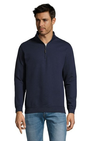 SOLS 02088 - Stan Mens Zip High Collar Sweatshirt