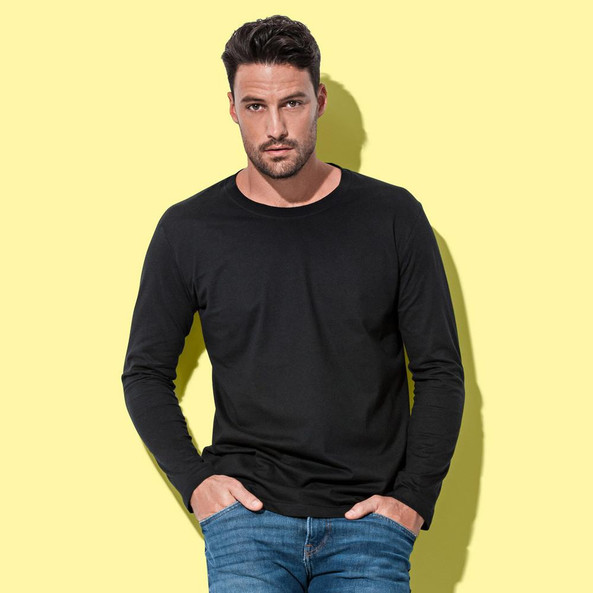 Stedman ST2130 - Premium Heavyweight Long Sleeve Crew Neck Tee