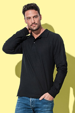Stedman ST3400 - Premium Ringspun Cotton Long Sleeve Polo Shirt