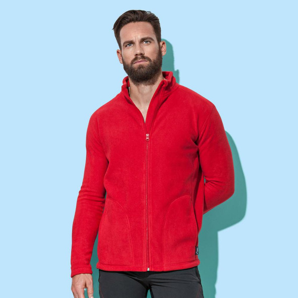 Stedman ST5030 - Men's Lightweight Anti-Pill Full Zip Fleece Jacket