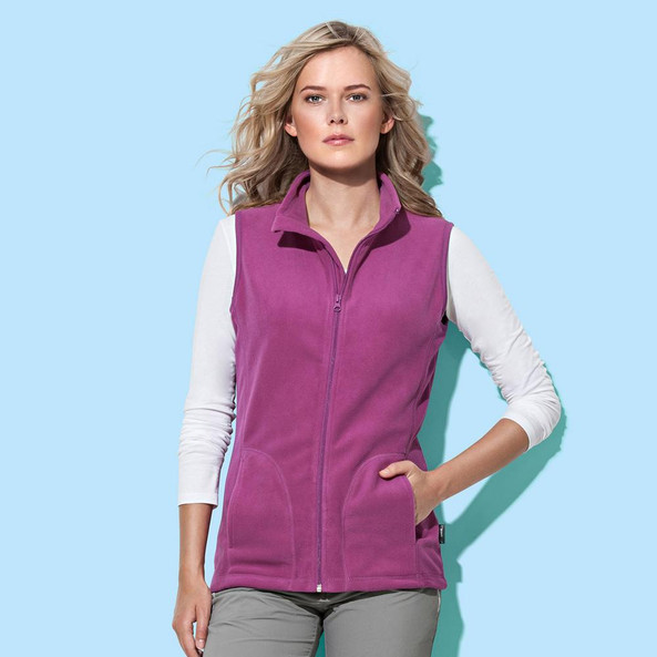 Stedman ST5110 - Ladies Lightweight Outdoor Fleece Gilet with Pockets