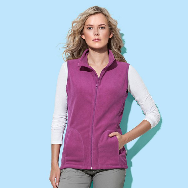 Stedman ST5110 - Ladies Lightweight Outdoor Fleece Gilet with Pockets