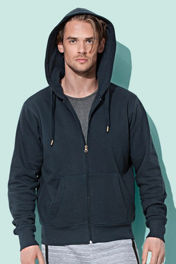 Stedman ST5610 - Mens Full Zip Fleece Hooded Sweatshirt