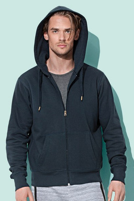 Stedman ST5610 - Men's Full Zip Fleece Hooded Sweatshirt