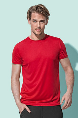 Stedman ST8000 - Mens Active Sport-T with Reflective Logo