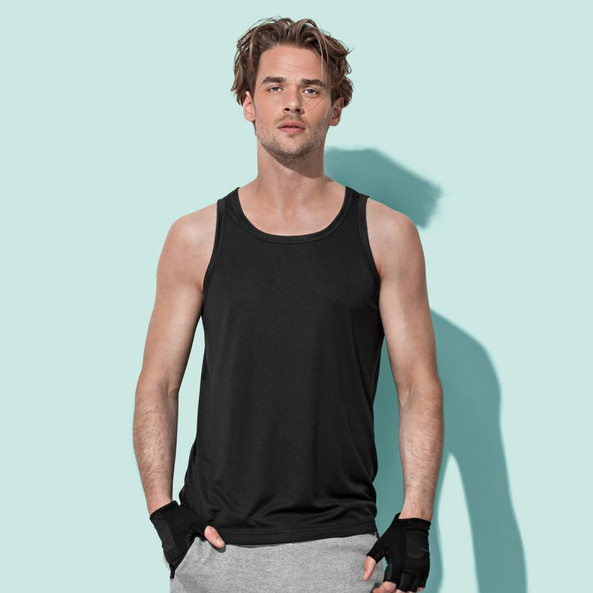 Stedman ST8010 - Men's High-Performance Quick-Dry Sports Vest