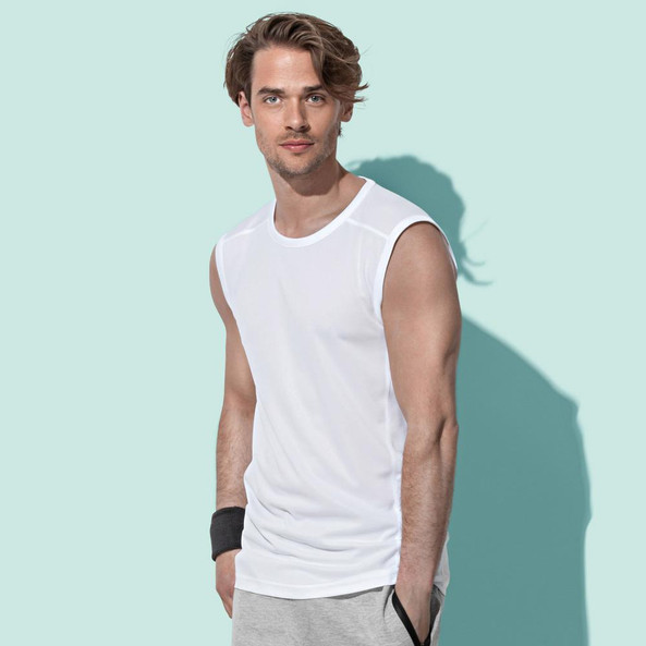 Stedman ST8440 - Men's Performance Sleeveless Sports Mesh T-Shirt