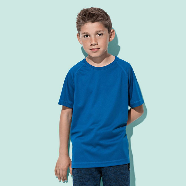 Stedman ST8570 - Kids Performance Raglan Mesh Sports T-Shirt