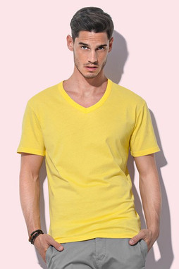 Stedman ST9010 - Mens Classic V-Neck T-Shirt in Ring-Spun Cotton