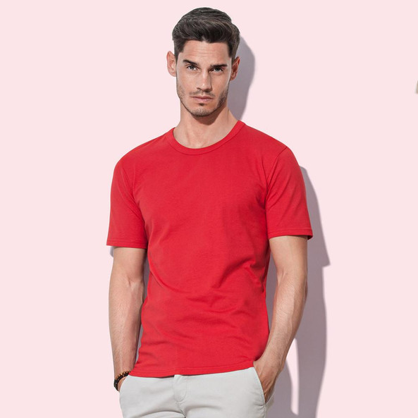 Stedman ST9020 - Premium Fitted Crew Neck Cotton T-Shirt for Men