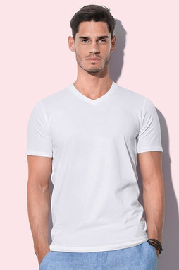 Stedman ST9610 - Clive Premium Stretch V-Neck T-Shirt for Men