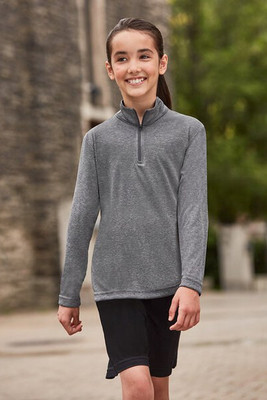 Team 365 TT31HY - Youth Zone Sonic Heather Performance Quarter-Zip