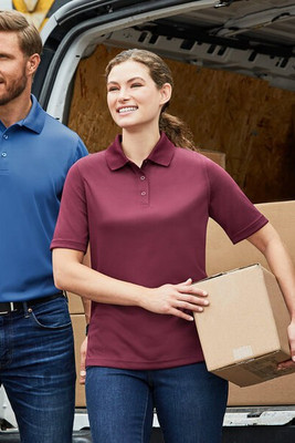 Harriton M348W - Ladies Advantage Snag Protection Plus IL Polo