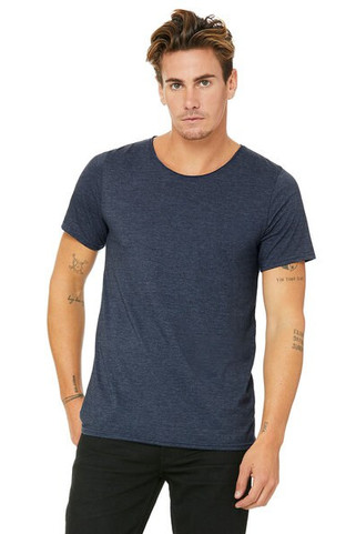 BELLA+CANVAS B3014 - Mens Jersey Raw Neck Tee