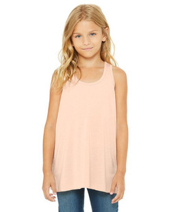 BELLA+CANVAS B8800Y - Youth Flowy Racerback Tank