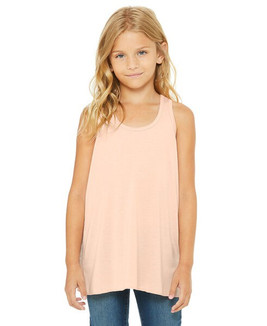 BELLA+CANVAS B8800Y - Youth Flowy Racerback Tank