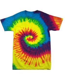 Colortone T348R - Adult Reactive Rainbow Tee