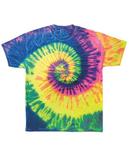 Colortone T355P - Adult Neon Rainbow Tee