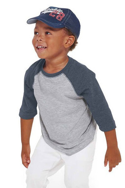 Rabbit Skins LA3330 - Toddler Baseball Tee