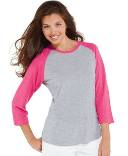 LAT LA3530 - Ladies Baseball Fine Jersey Tee