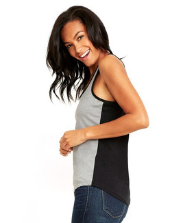 Next Level NL1534 - Musculosa Ideal Color Block para mujer