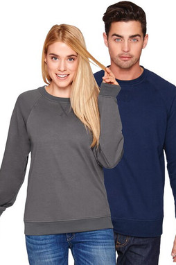 Next Level NL9000 - Unisex French Terry Raglan Crew