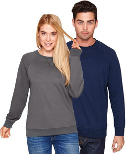 Next Level NL9000 - Unisex French Terry Raglan Crew