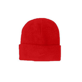 Q-Tees BCL - Super Stretch Acrylic Foldover Beanie Cap