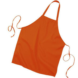 Q-Tees Q4010 - Durable No-Pocket Polyester Chef Apron