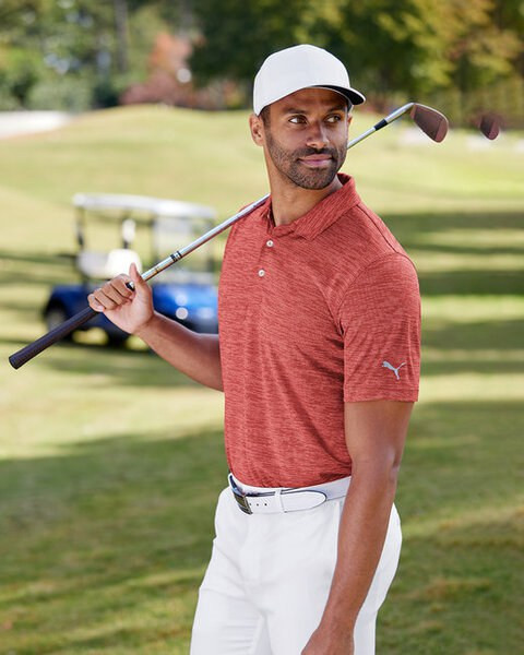 Puma Golf 596801 - Men's Icon Heather Polo