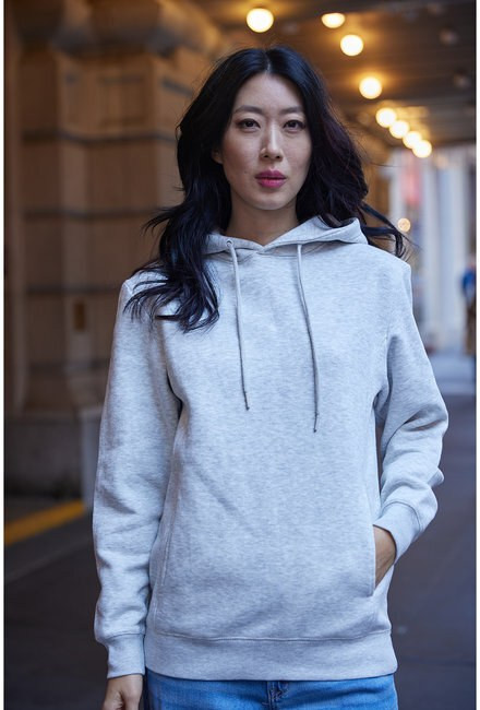 Threadfast 320H Fleece Pullover Hooded Sweatshirt Blanco