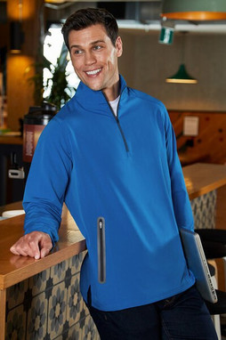 North End NE401 - Mens Quest Stretch Quarter-Zip