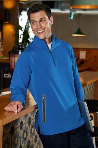 North End NE401 - Mens Quest Stretch Quarter-Zip