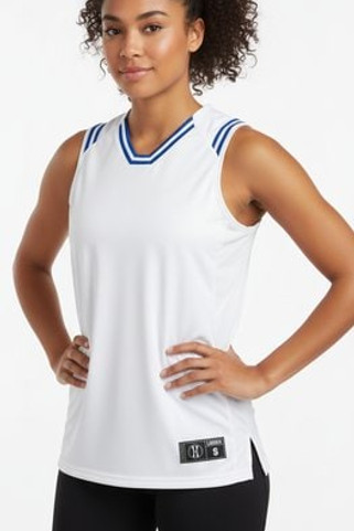 Holloway 224376 - Ladies Retro Basketball Jersey