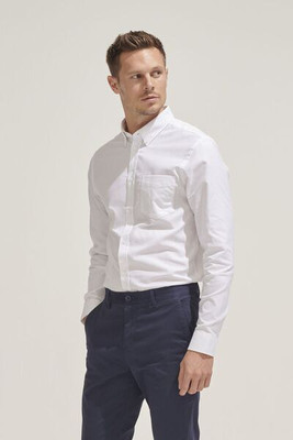 SOL'S 02922 - Baltimore Fit Long Sleeve Poplin Men’S Shirt