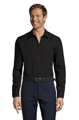 SOL'S 02922 - Baltimore Fit Long Sleeve Poplin Men’S Shirt